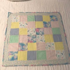 NWOT Handmade Flannel Baby Blanket